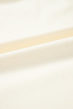 Load image into Gallery viewer, Yellow Cream Colorblock Patchwork Crew Neck Long Sleeve Top
