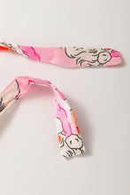 Load image into Gallery viewer, Pink Santa Claus Snowflake Long Sleeve Shirt Christmas Pajama Set
