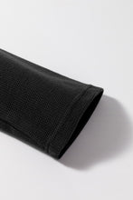 Load image into Gallery viewer, High Waffle Knit Colorblock Star Patch Graphic Raglan Top
