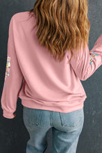 Load image into Gallery viewer, Pink Sequin Nutcracker Christmas Pullover Sweatshirt
