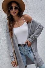 Load image into Gallery viewer, High Rise Solid Color Open Front Lightweight Cardigan
