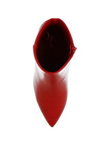 Load image into Gallery viewer, 21004-1762429929609-Faux Leather Ankle Boots_SH5359_RED (9).jpg
