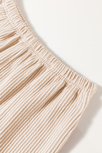 Load image into Gallery viewer, Parchment Thanksgiving Sequined Turkey Corded Knit Loose Fit Shorts Set
