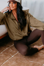 Load image into Gallery viewer, Elmwood Half Zip Kangaroo Pocket Mineral Wash Baggy Hoodie
