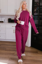 Load image into Gallery viewer, Long Sleeve Pullover and Jogger Pants Lounge Set
