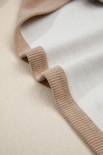 Load image into Gallery viewer, Dark Khaki Thermal Textured Leopard Drawstring Baggy Hoodie
