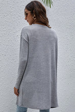 Load image into Gallery viewer, High Rise Solid Color Open Front Lightweight Cardigan
