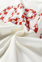 Load image into Gallery viewer, Pink Checkered MERRY Graphic Christmas Tree Print Short Lounge Set
