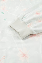 Load image into Gallery viewer, Gray Floral Print Plus Size Loose Hoodie
