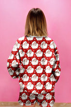 Load image into Gallery viewer, Red Ho Ho Ho Christmas Fashion Print 2pcs Lounge Short Set
