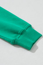 Load image into Gallery viewer, Bright Green MERRY Graphic Pullover Sweatshirt
