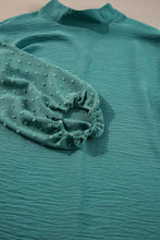 Load image into Gallery viewer, Skobeloff Swiss Dot Balloon Sleeve Loose Blouse
