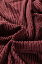 Load image into Gallery viewer, Wild Ginger Plus Size Ribbed Button Decor Long Sleeve Loose Top
