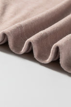 Load image into Gallery viewer, Khaki Colorblock Long Sleeve Crew Neck Top
