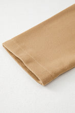 Load image into Gallery viewer, Light French Beige Solid Color Casual Zip up Hooded Coat
