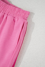 Load image into Gallery viewer, Bonbon Color Block Stripes Elastic High Waist Active Shorts
