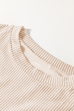 Load image into Gallery viewer, Parchment Thanksgiving Sequined Turkey Corded Knit Loose Fit Shorts Set
