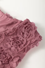 Load image into Gallery viewer, Heather Floral Textured V Neck Wrapped Sleeveless Bodysuit
