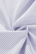 Load image into Gallery viewer, Orchid Petal Striped Shirred Cuff Buttoned Loose Fit Shirt
