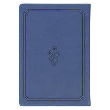 Load image into Gallery viewer, Bless Your Heart Blue Faux Leather Daily Devotional for Women

