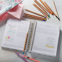 Load image into Gallery viewer, The Illustrated Words of Jesus for Women Wirebound Coloring Devotional
