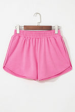 Load image into Gallery viewer, Bonbon Color Block Stripes Elastic High Waist Active Shorts
