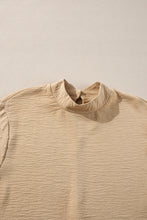 Load image into Gallery viewer, Parchment Swiss Dot Balloon Sleeve Loose Blouse
