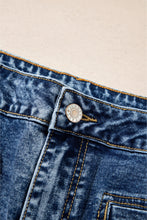Load image into Gallery viewer, Sky Blue Chic Patch Pocket Straight Leg Loose Jeans
