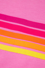 Load image into Gallery viewer, Bonbon Striped Patch Front Casual Tee
