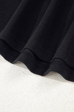 Load image into Gallery viewer, Black Leopard Mesh Patchwork Knit Long Sleeve Top
