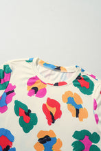 Load image into Gallery viewer, Apricot Leopard Print Long Sleeve Top and Skinny Pants Lounge Set
