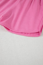 Load image into Gallery viewer, Bonbon Color Block Stripes Elastic High Waist Active Shorts
