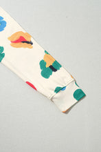 Load image into Gallery viewer, Apricot Leopard Print Long Sleeve Top and Skinny Pants Lounge Set
