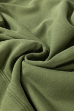 Load image into Gallery viewer, Vineyard Green Drop Shoulder Crisscross Stitching Pocketed Loose Sweatshirt
