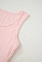 Load image into Gallery viewer, Light Pink 3 Pcs Crop Tank Top Shorts with Cardigan Lounge Set
