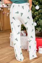 Load image into Gallery viewer, Skobeloff Christmas Tree Print Tee and Pants Lounge Set
