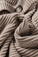 Load image into Gallery viewer, Smoke Gray Solid Corded Drop Shoulder Plus Size Shacket
